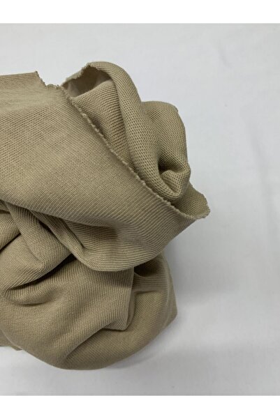 Yiğit Kumaş Tok Single Jersey Fabric, Piece 95X120 cm Mink Color