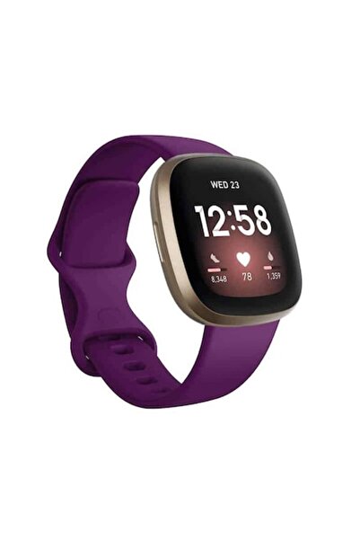 Edman Curea pentru Fitbit Versa 3 / Versa 4 / Sense, mărimea L, violet