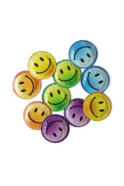 EXS Smiley Face Condoms, 10 pcs