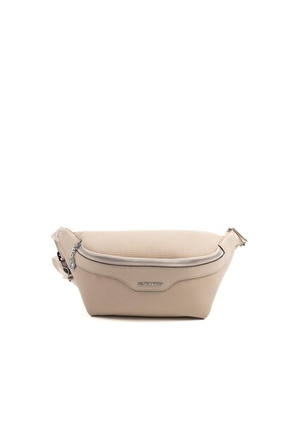 Silver Polo Geantă de talie pentru femei Sand Beige SP1192