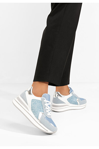 B T Shoes Sneakers με πλατφόρμα Sidnei μπλε