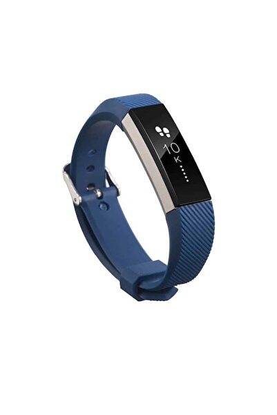 Edman Strap for Fitbit Alta / Alta HR with Buckle, Size S, Dark Blue