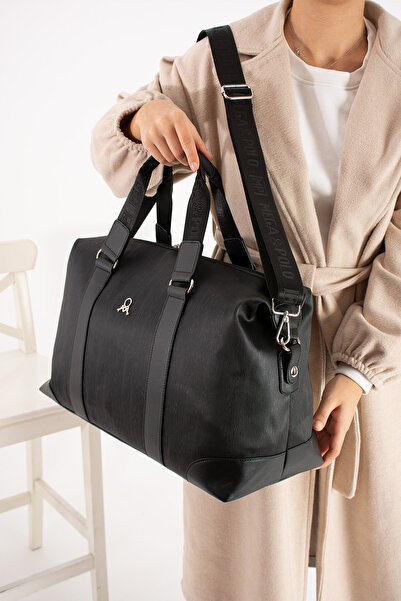 MEGA ÇANTA Tozlu Deri Geniş Hacimli Unisex Spor ve Tatil İçin Kullanıma Uygun...