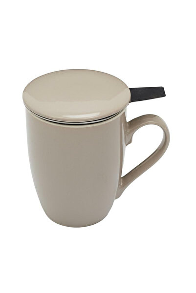 Other Beige Mira MUG WITH INFUSER AND LID made of stoneware