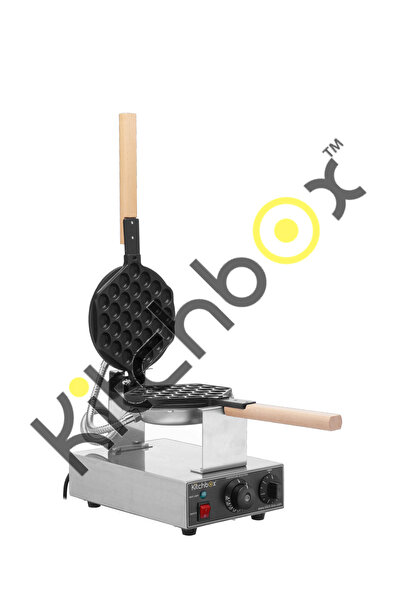 Kitchbox Ticari Endüstriyel Çiçek Waffle Makinesi