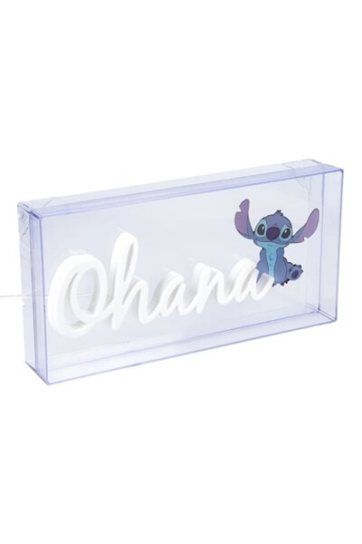 Disney Stitch Ohana Decorative Lamp, Paladone, 15x30cm, Multicolor
