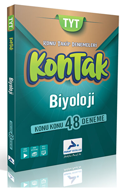 paraf yayınları Paraf TYT Biyoloji Kontak Deneme