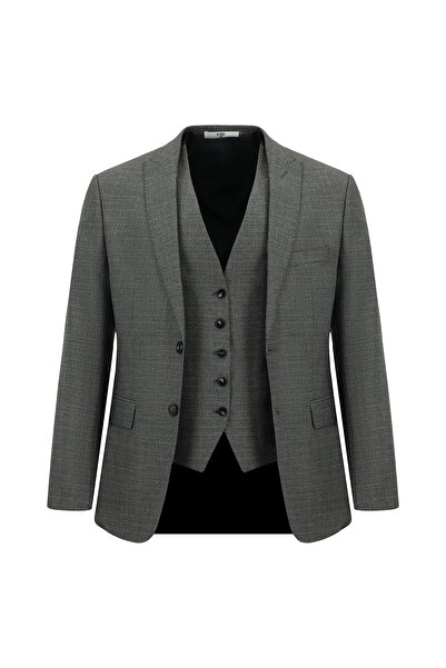 Kiğılı Super Slim Fit Extra Slim Fit Combination Vest Suit