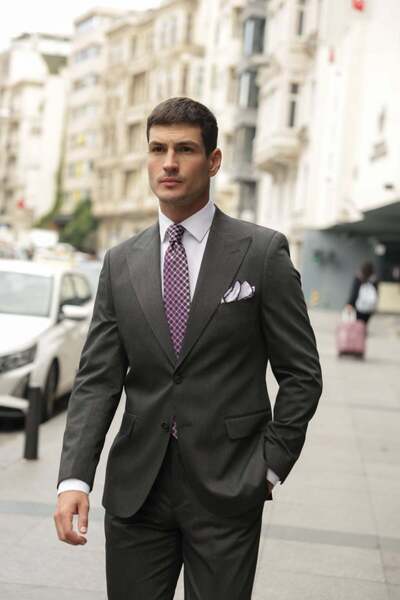 AEK FIORE Gri Takım Elbise