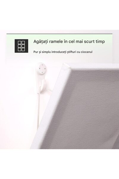 BELLA Bath&Soap Picture hanger set, 53 pieces, PVC, various models, White