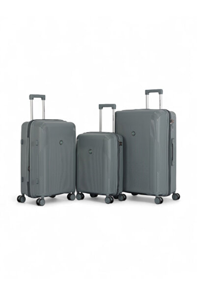 AVIATOR 3-piece travel bag set from the brand - durable polypropylene - 3-year warranty against breakage