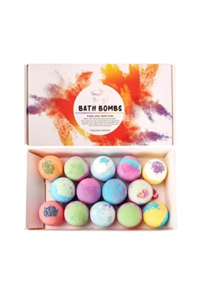 Edman set of 14 scented effervescent bath bombs