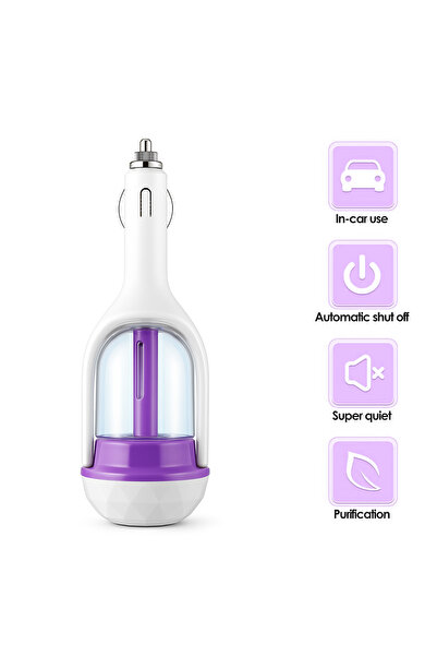 Generic USB Car Charger Humidifier Air Freshener – Aromatherapy and Air Purifier for Cars