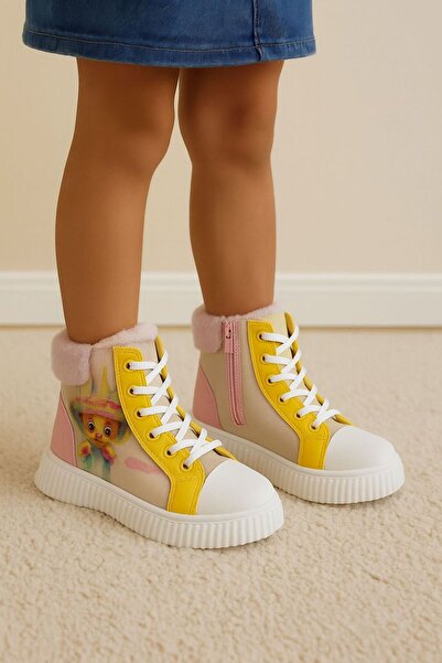 PARLAVERA Girls' Labubu Themed Daily Boots