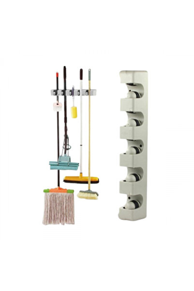 Luxury Home Broom and Billiard-Cue Holder & Organizer