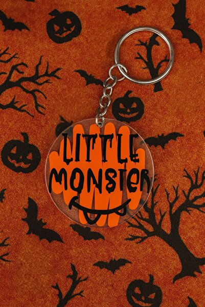 AUREVA سلسلة مفاتيح على شكل وحش صغير للهالوين