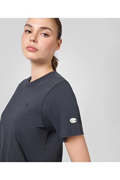 Champion Eco Future Ss Tee Gray Women's T-Shirt -117822-Es535