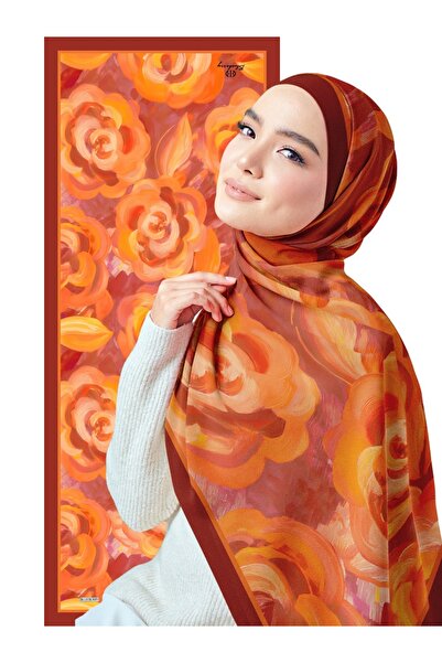 b blueberry italia Bursa Silk Shawl Creation - Amélisse Series - New Collection -