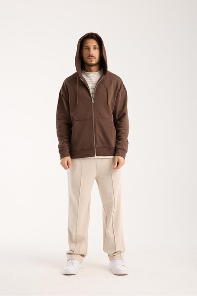 Store 100% Cotton Hooded Sweatshirt & Sweatpants Combination