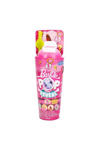 Barbie Seria Pop Reveal Bubble Tea - Berry Bliss Htj20
