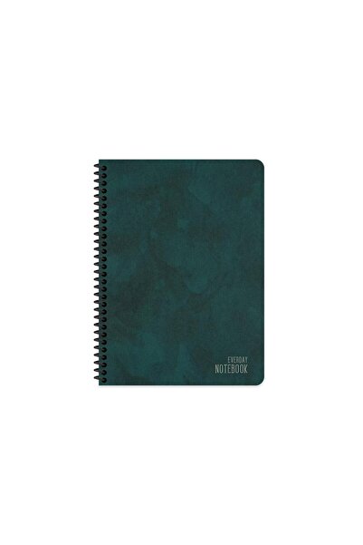 KESKİN COLOR Keskin 16,5*22,5 Alfa Çizgili Spiralli Sert Kapak Defter- Lacivert