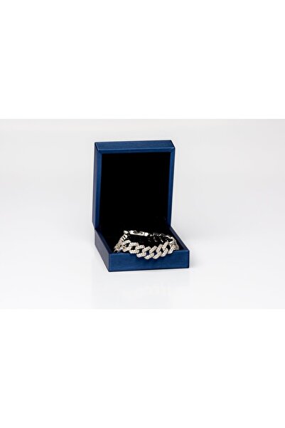 Dr.Ice Bratara cuban 12mm Diamond placata cu aur