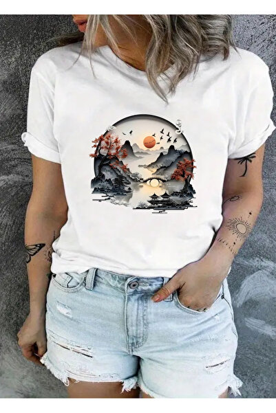 wonderbb Tricou dama 100% bumbac "Beautiful world"