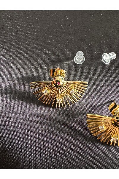 Sirena Accessories Sirena VIP Serisi-Solar Shine Gold Kaplama Zirkon Taşlı Pa...