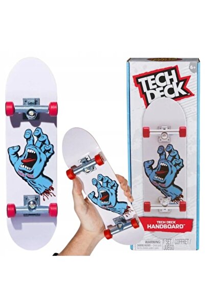 Tech Deck Handboard Skateboard Maxi - Santa Cruz design, Plastic, Multicolor