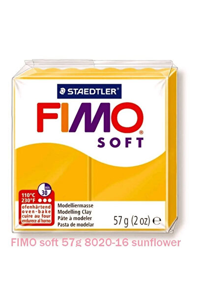 FIMO Pastă de modelaj Soft 57g - galben muștar
