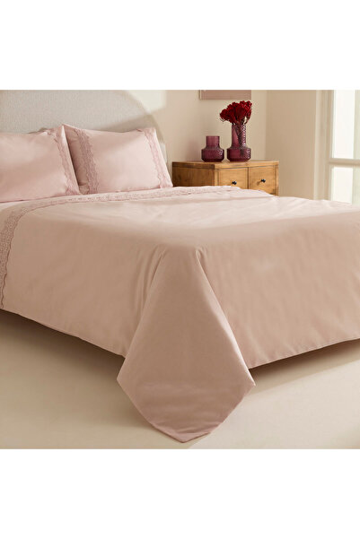 Karaca Home Nuvia Laced Double Duvet Cover Set Powder