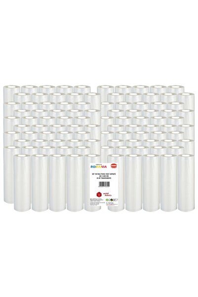 Urgent Horeca Set 100 role pungi vidat gofrate, dimensiuni 280x3000 mm, grosime 85 microni, preparare Sous Vide