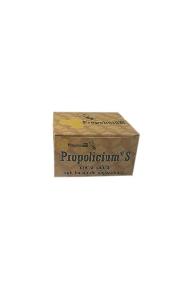 Propack Supozitoare Propolicium S, supliment nutritiv, 21 bucăți