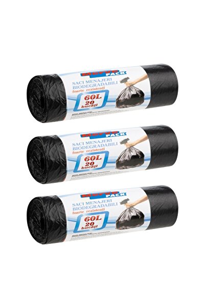 Merve Pack Set 3 Saci menajeri 60L - 20buc/rola