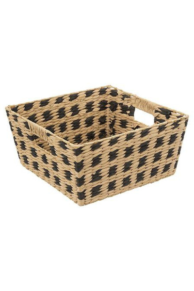 Other Terre Inconnue STORAGE BASKET 31x15cm metal and paper