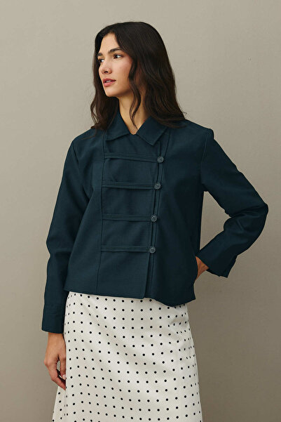 Fahhar Britli Jacket Emerald