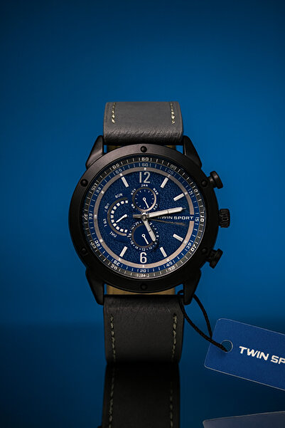 G Sport POLO Leather Cord Luxury Men's Wristwatch