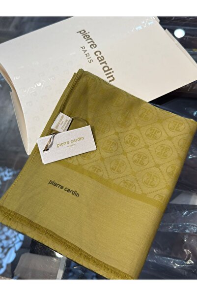Pierre Cardin Monogram Pamuk Şal