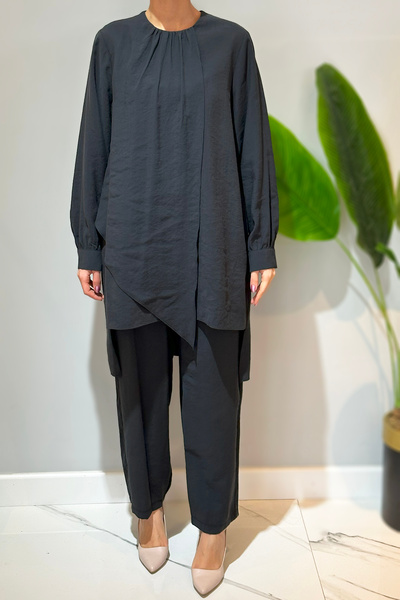 Nuss Ayrobin Trouser Suit 1024 Black