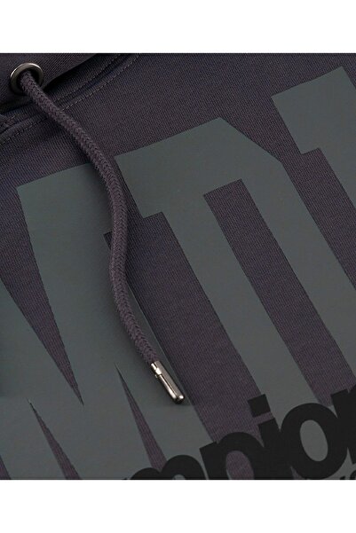 Champion Urban Contemporary Hooded Sweatshirt Gray Men's Sweatshirt - 221208-Vs517