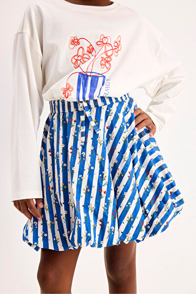 Marvy Фінська спідниця з балонним кроєм з квітковим принтом