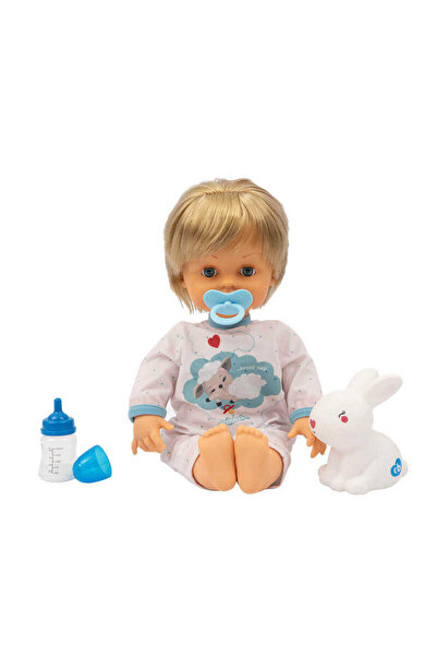 Cicciobello Tatlı Uykular 42 cm | Uyku Arkadaşı Et Bebek + Tavşan Gece Lambası