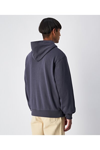 Champion Eco Future Hooded Sweatshirt Gray Men's Sweatshirt -220756-Vs517