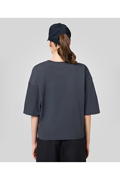 Champion Eco Future Ss Tee Gray Women's T-Shirt -117823-Es535