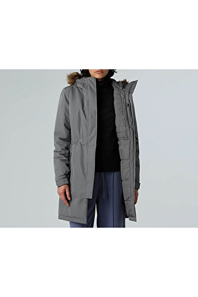 THE NORTH FACE W Zaneck Parka Women's Outdoor Parka Nf0A8Dzn0Uz1 Gray