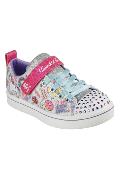 SKECHERS Kids Sparkle Sneakers - Multicolor, Unisex Trendy Design