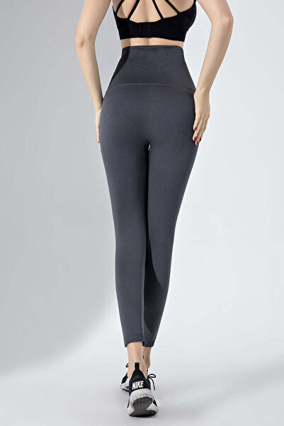 WildFashion High-waisted corset-type fitness leggings A679-18