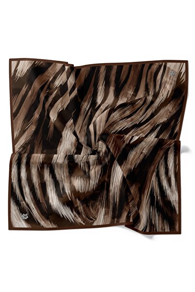 Levidor Κρυστάλλινο κασκόλ με κυματιστό σχέδιο ζέβρας