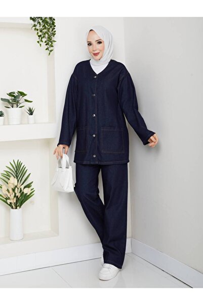 MissPul Γυναικείο Σετ Μπλούζα και Παντελόνι Τζιν Ποιότητας Premium