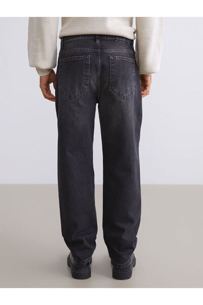 LC Waikiki Anthracite Baggy Fit Men's Jean Trousers